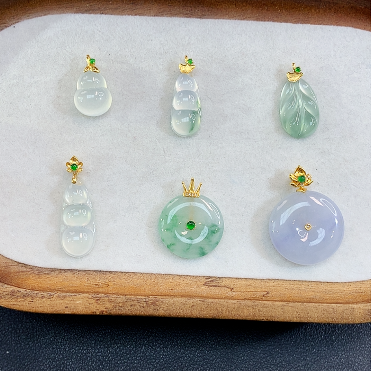 精品镶嵌翡翠吊坠礼包1-多样性发其一11.21