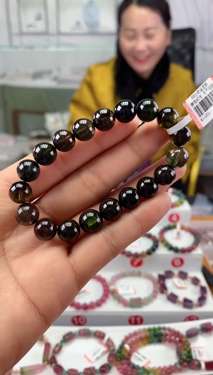 未镶嵌手串碧玺 多样性发一条