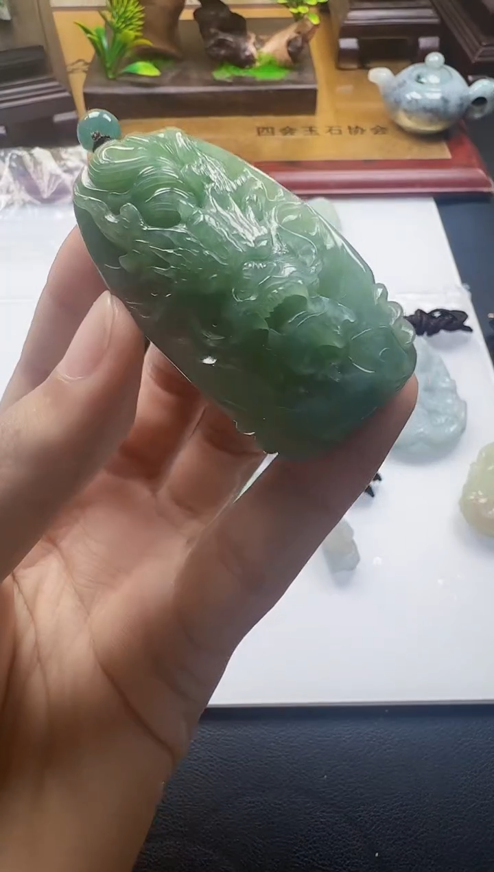 吊坠(不含链)未镶嵌翡翠1