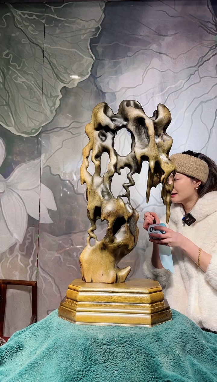 【闪购商品】金丝楠金丝楠木随形摆件39