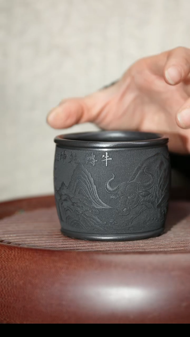 茶杯紫砂紫砂主人杯福利放漏