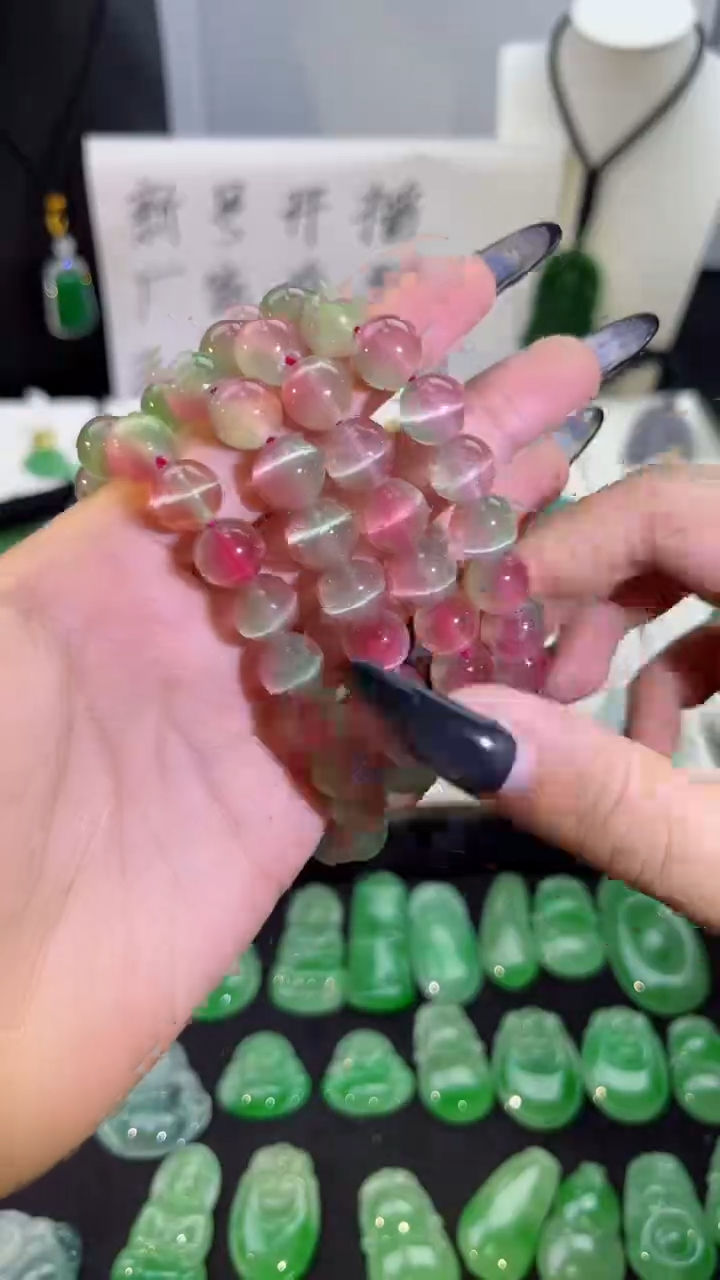 【闪购商品】翡翠手串未镶嵌翡翠手串翡翠天然手串