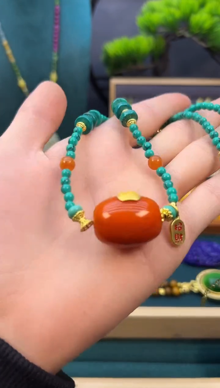 【闪购商品】蜜蜡手链14K金镶嵌XXXXXX