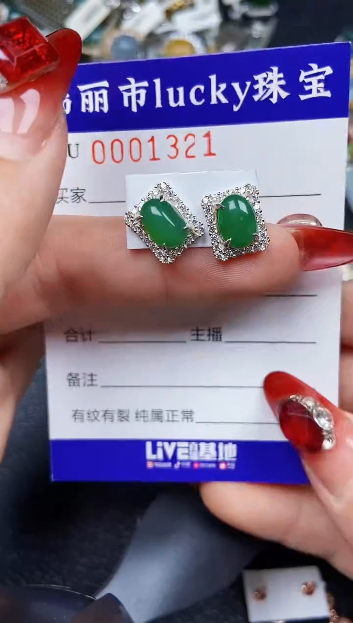 【闪购商品】翡翠颈饰银S925镶嵌1321
