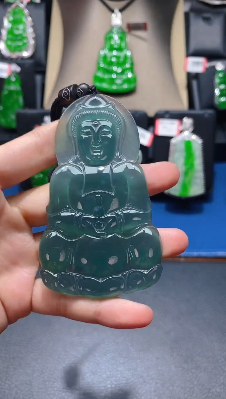 【闪购商品】翡翠颈饰未镶嵌天然A货翡翠W09