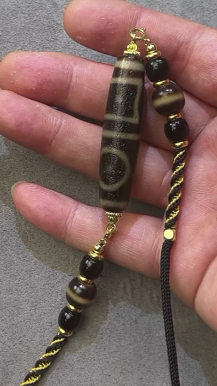 【闪购商品】玛瑙/玉髓颈饰未镶嵌小卢双天地