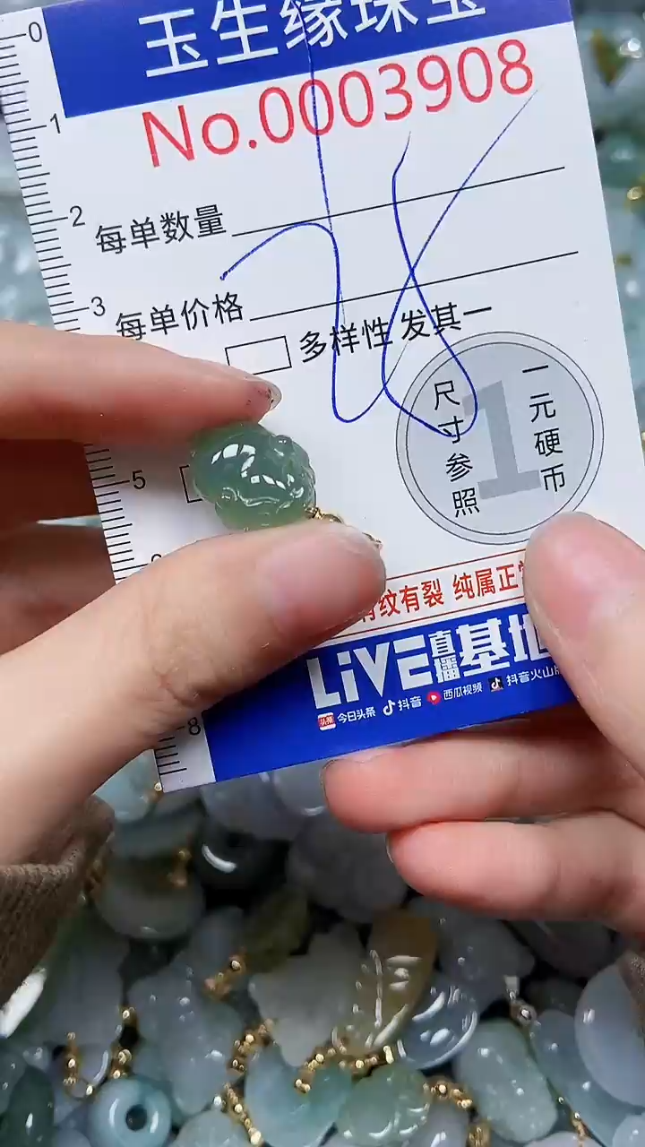 【闪购商品】翡翠颈饰未镶嵌闪购00003908