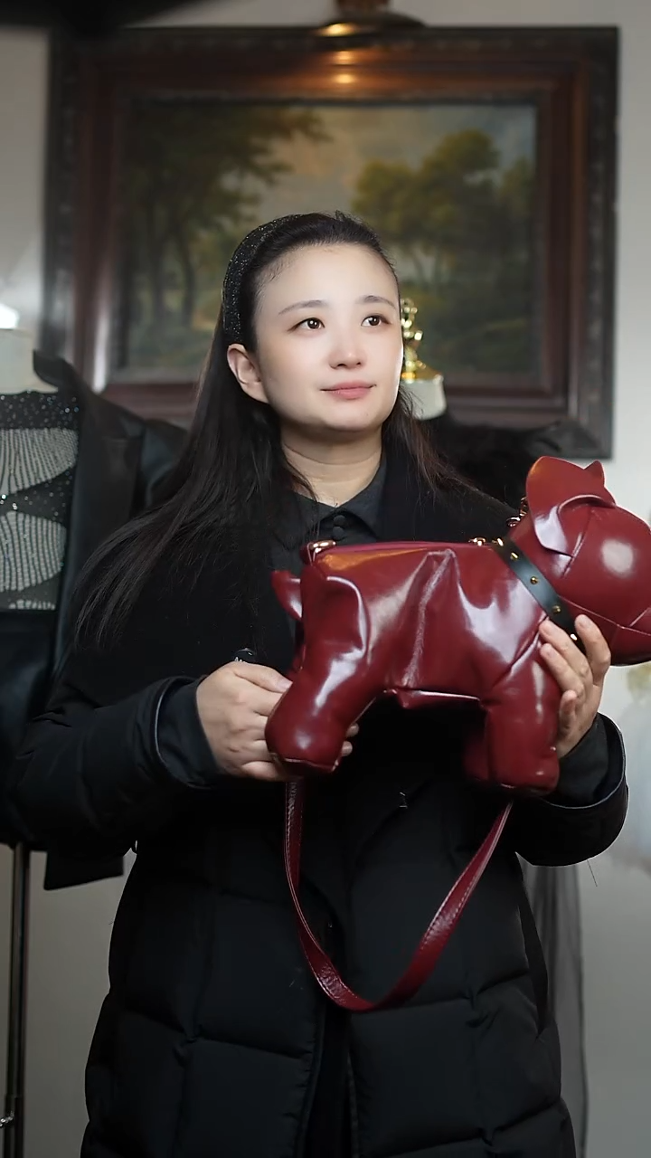 安哥拉红狗狗包包艺桐轩儿童潮服