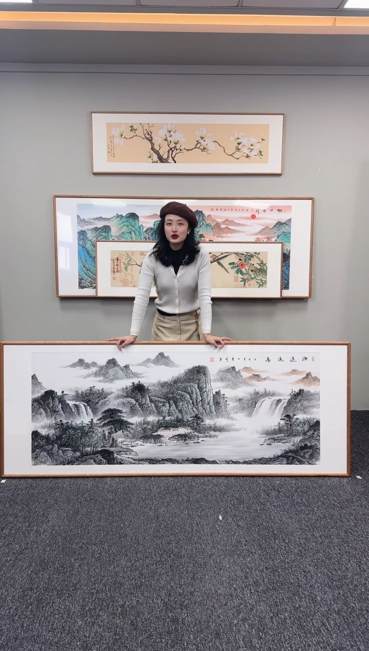 国画源远流长155*45