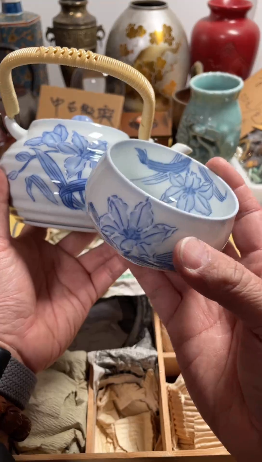 【闪购商品】491中古商品默认微霞1壶5杯