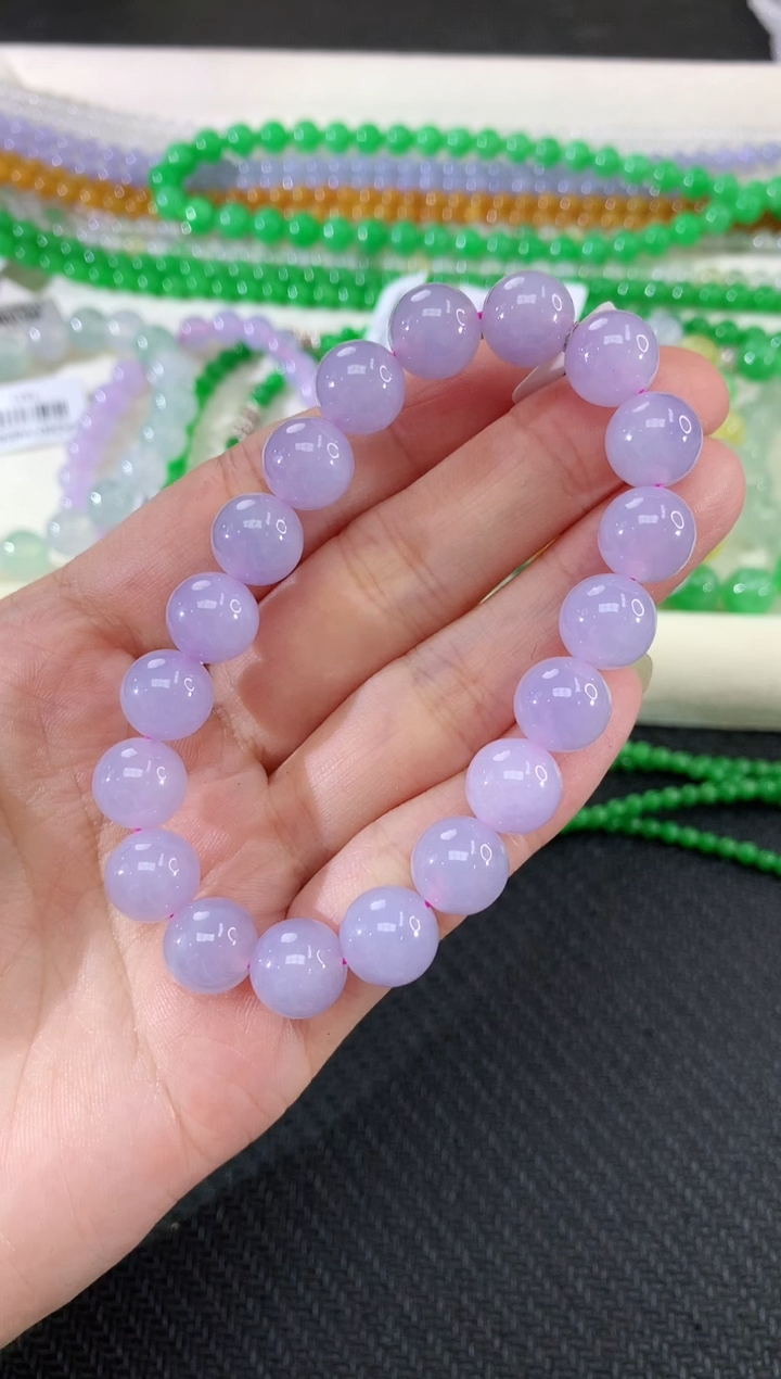 未镶嵌手串翡翠87|5980