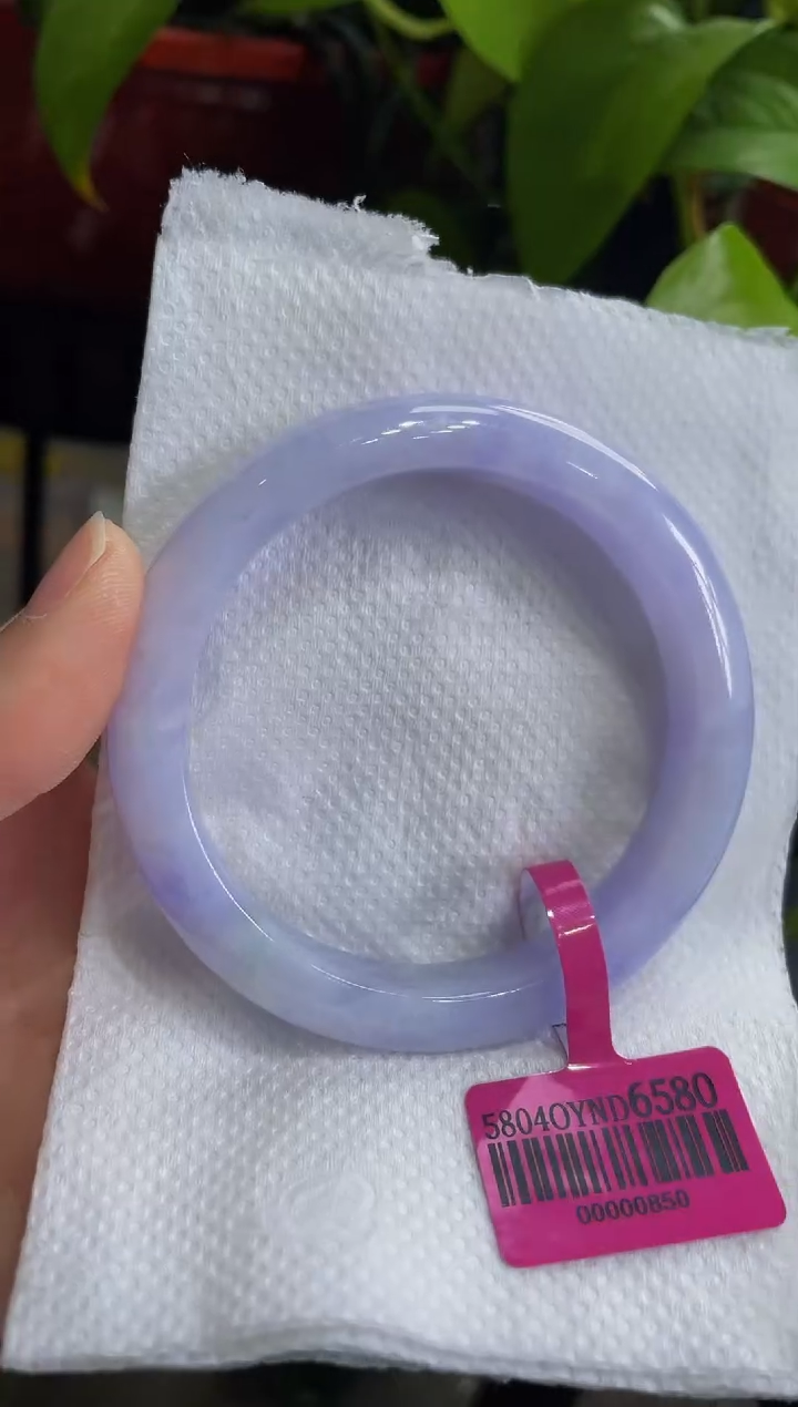 【闪购商品】翡翠未镶嵌手镯606手镯58