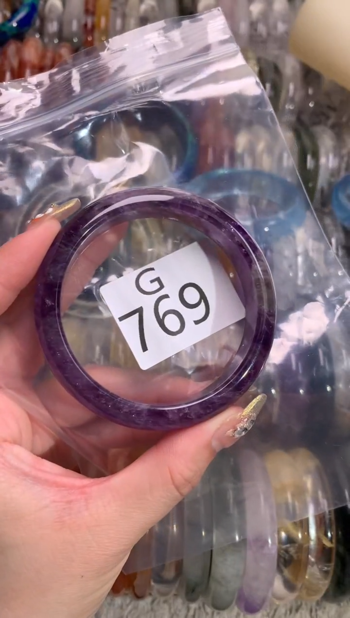 【闪购商品】水晶水晶手镯未镶嵌769-58