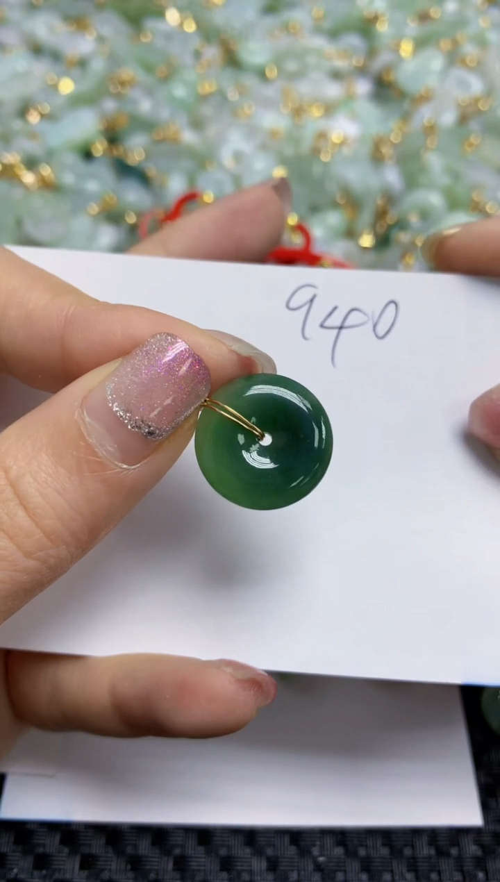 【闪购商品】翡翠颈饰合金   天然A货翡翠