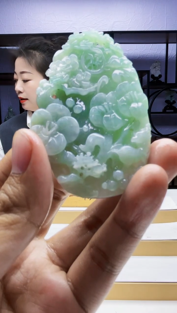 【闪购商品】定制翡翠未镶嵌毛货02090068