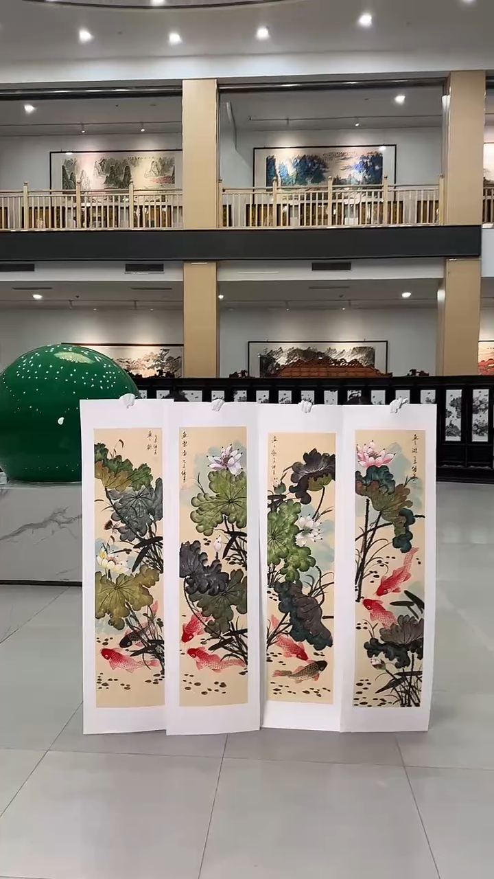 国画63国立书画艺术馆张继春老师作品