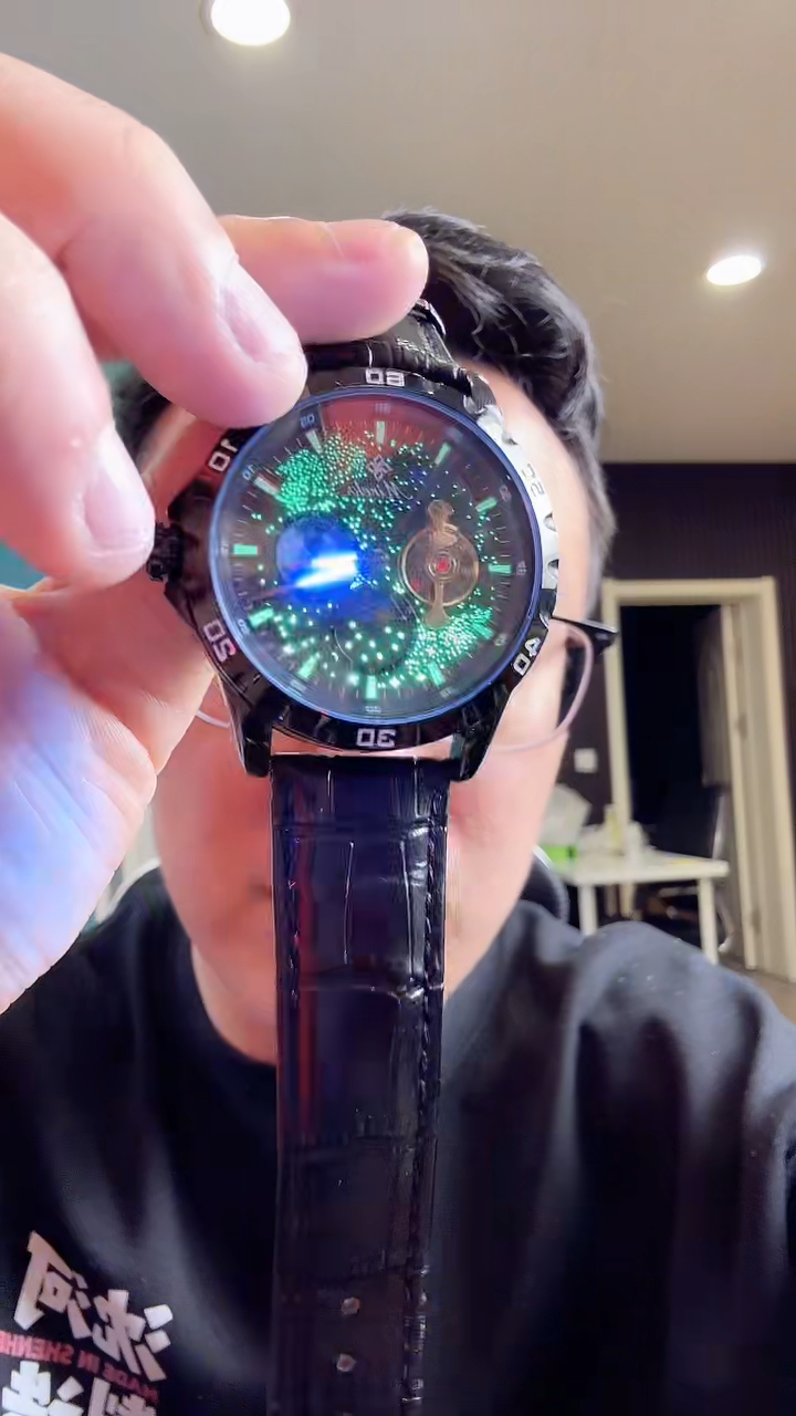 金属全自动机械手表6