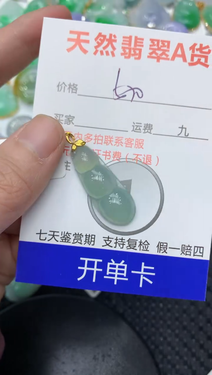 【闪购商品】翡翠颈饰18K金镶嵌111111111111