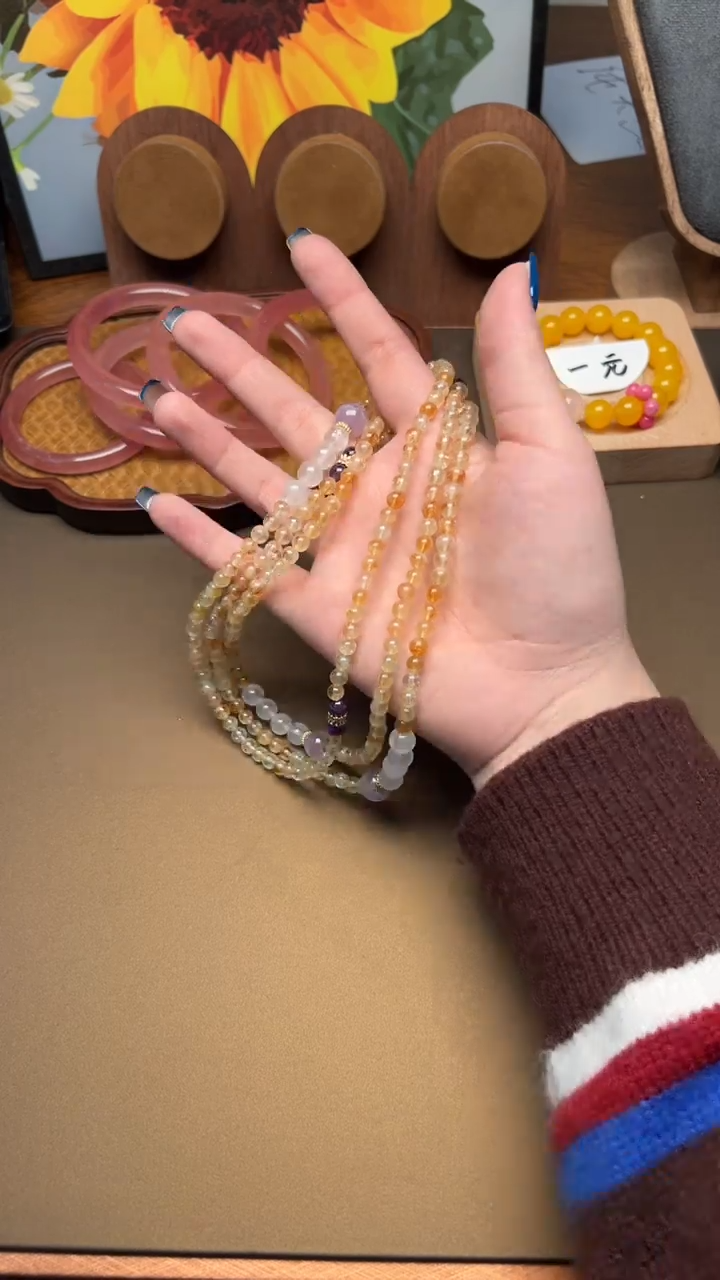 未镶嵌手串水晶1