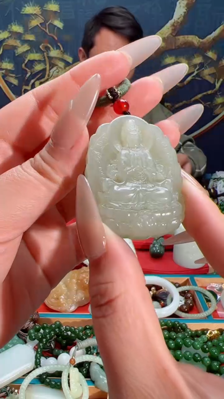 【闪购商品】和田玉吊坠未镶嵌1