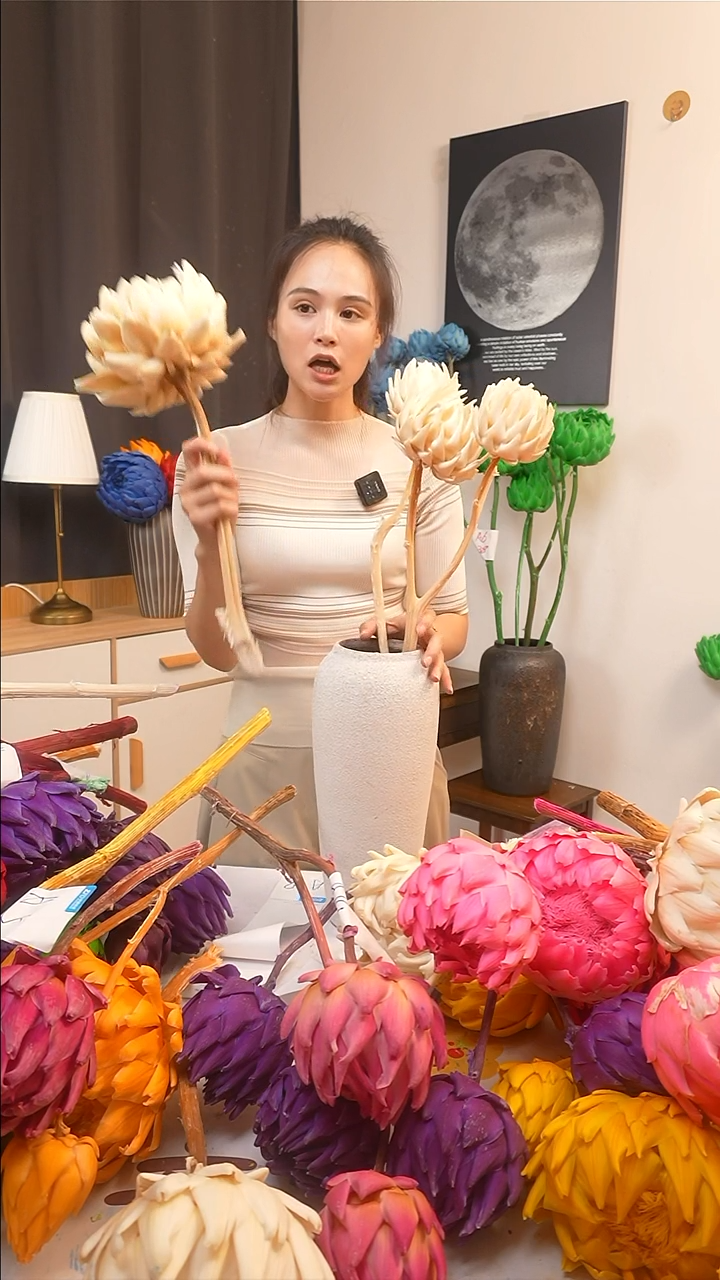 永生花 霸王花  A38