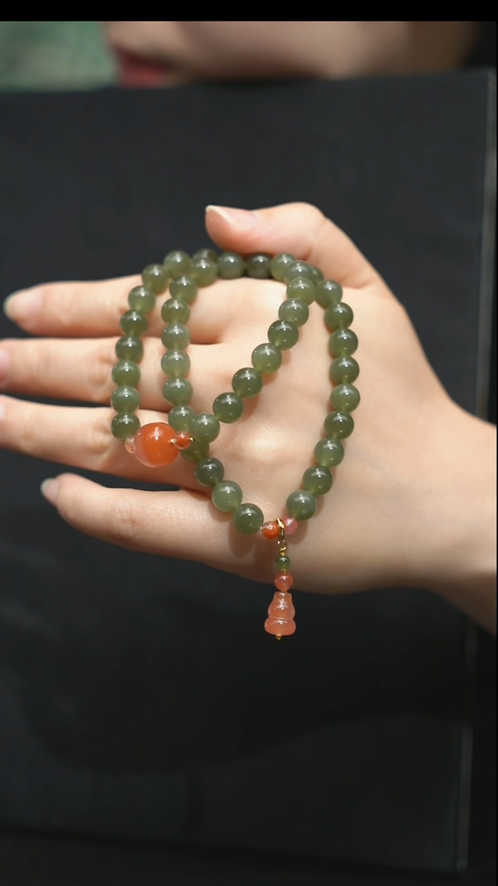 颈饰未镶嵌和田玉8mm