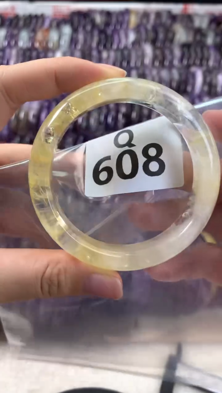 【闪购商品】水晶水晶手镯Q未镶嵌608-54