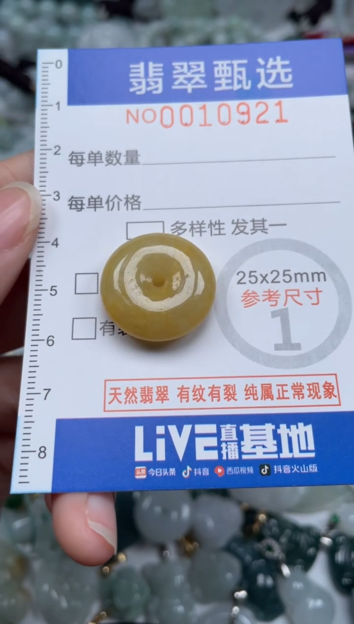 颈饰未镶嵌翡翠10921