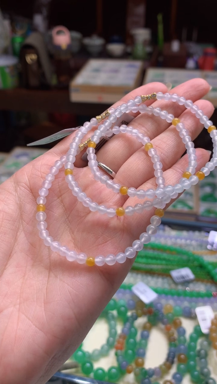 未镶嵌手串翡翠A795|多样性发其一