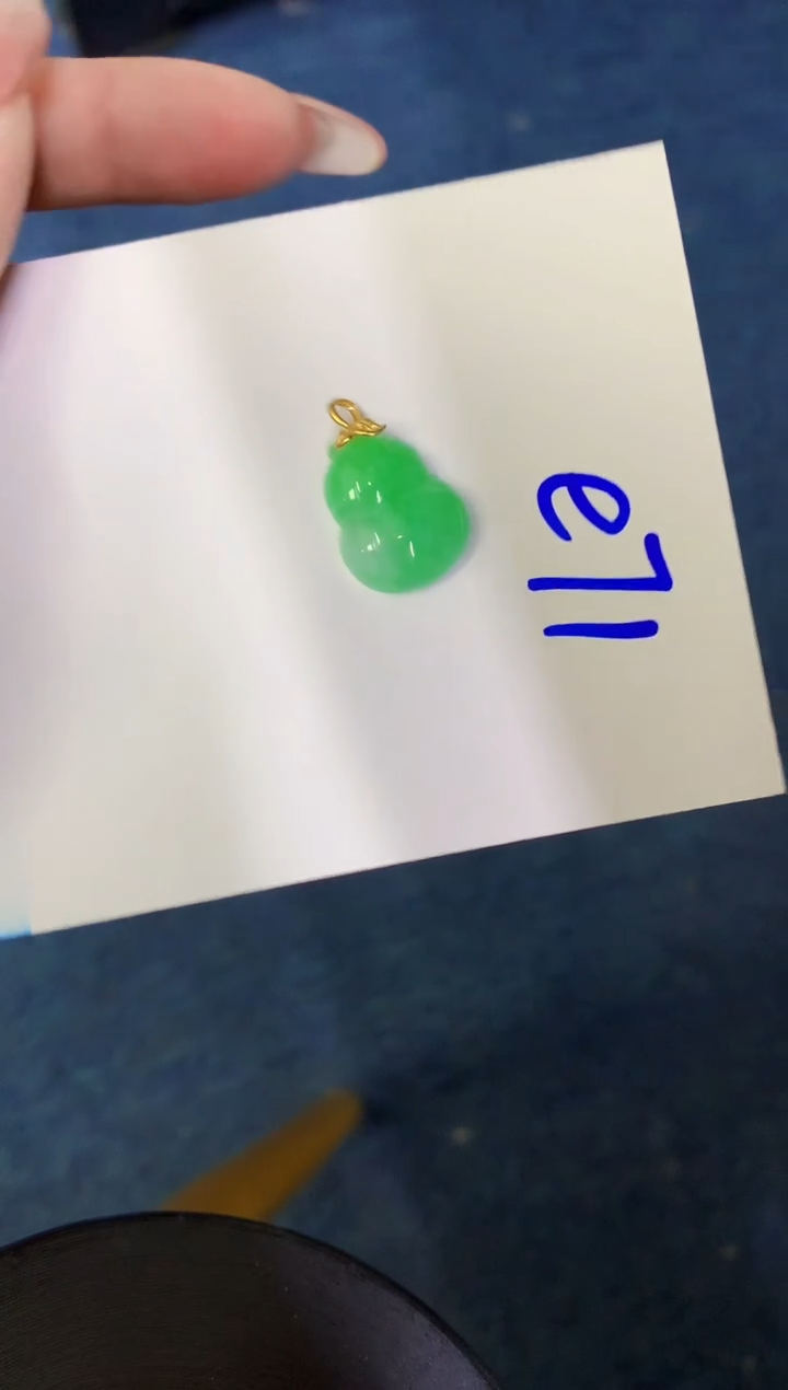 【闪购商品】翡翠颈饰18K金镶嵌000000000000