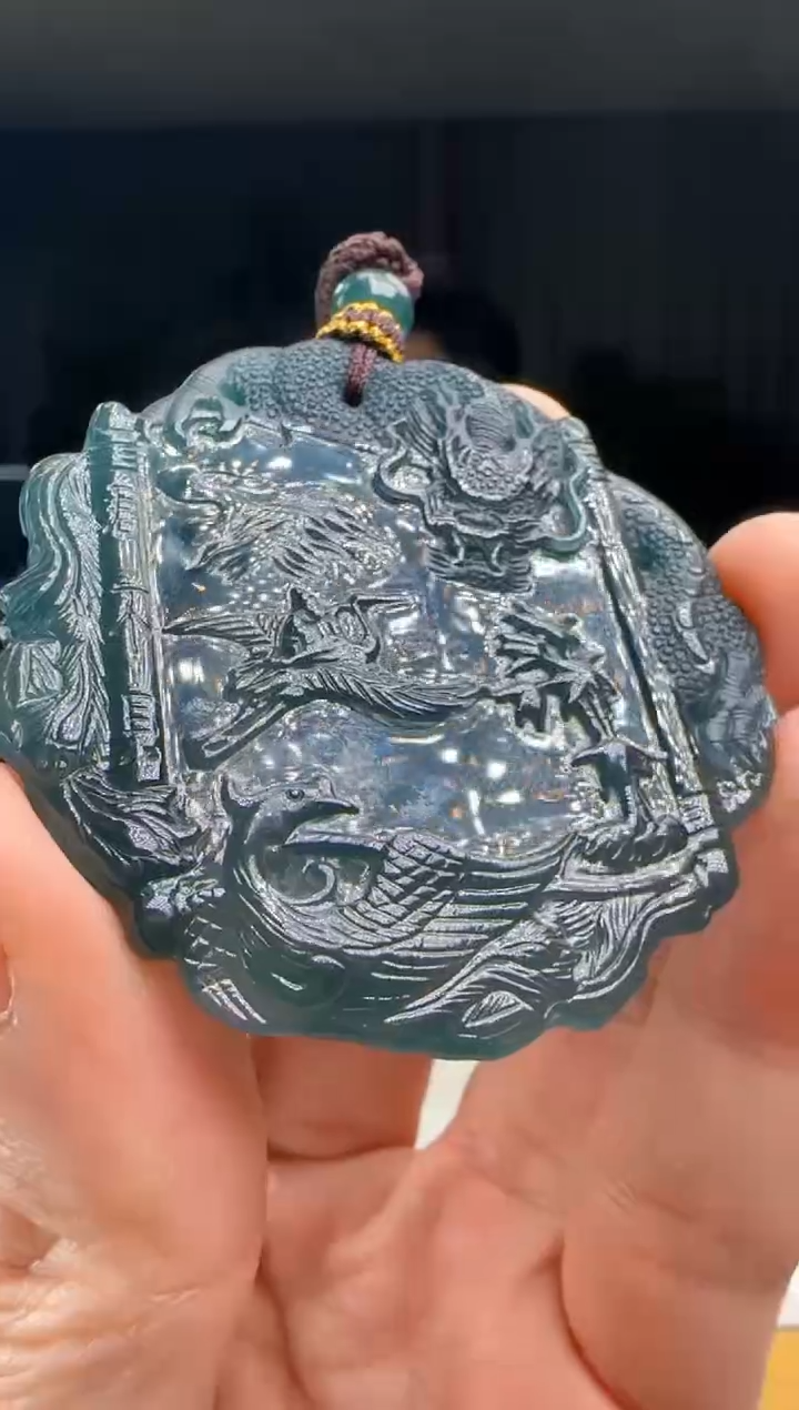 【闪购商品】翡翠吊坠(不含链)未镶嵌多样性发一DY@@WS50209H013