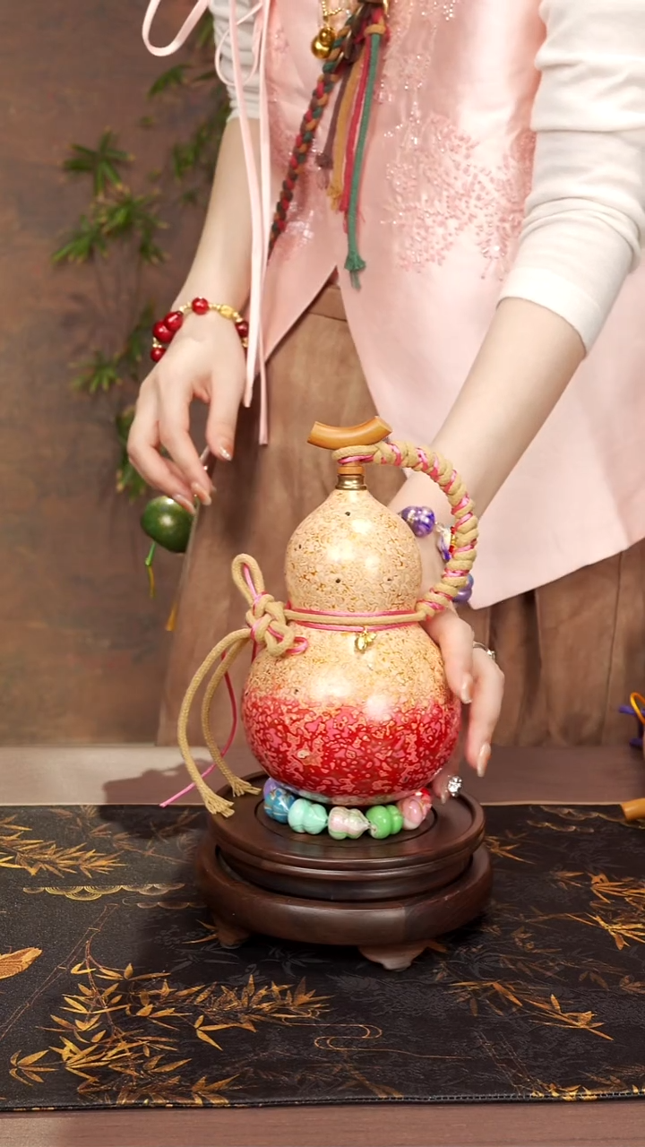 57--高端工艺大漆酒葫芦--258