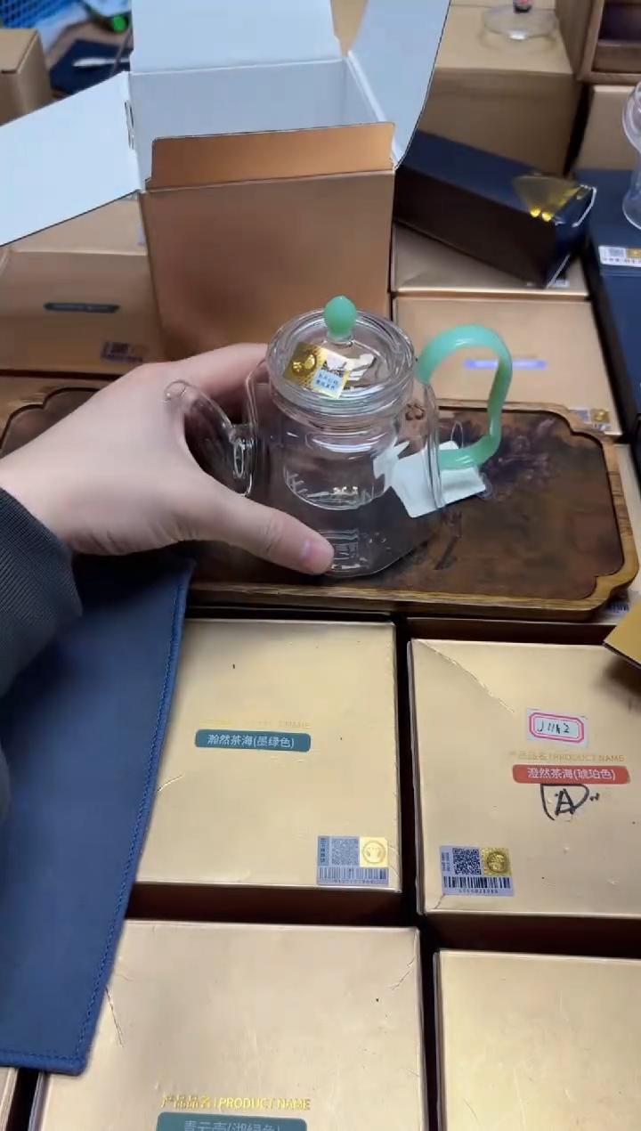 【闪购商品】禾器锦瑞壶浅玉色