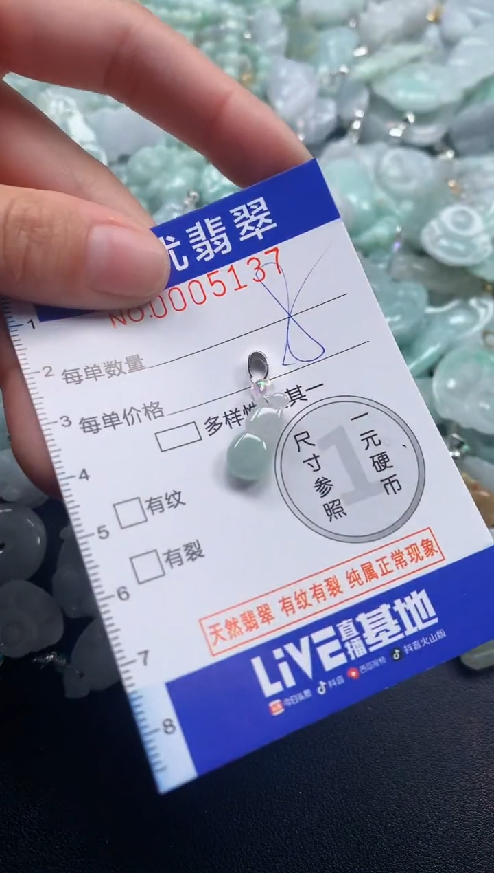 颈饰未镶嵌翡翠5137