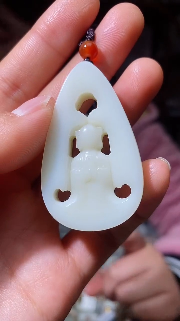 【闪购商品】和田玉挂件未镶嵌1