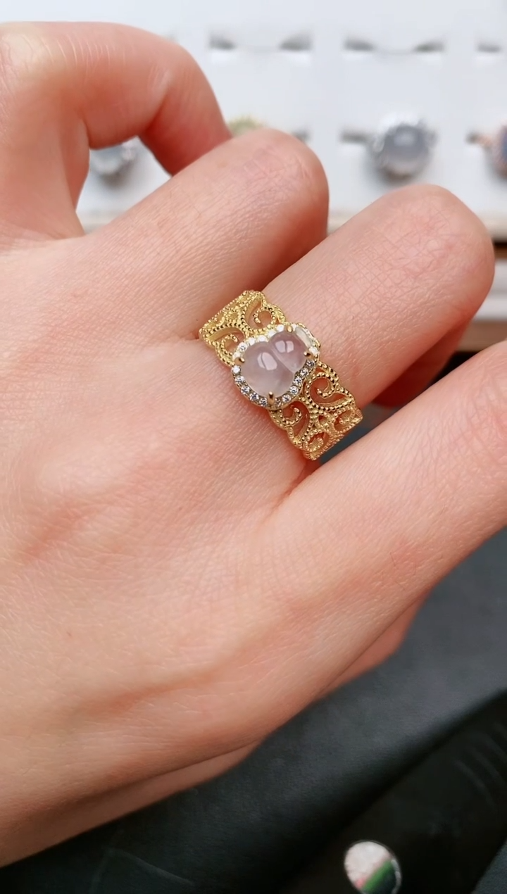 【闪购商品】翡翠戒指银S925镶嵌.....