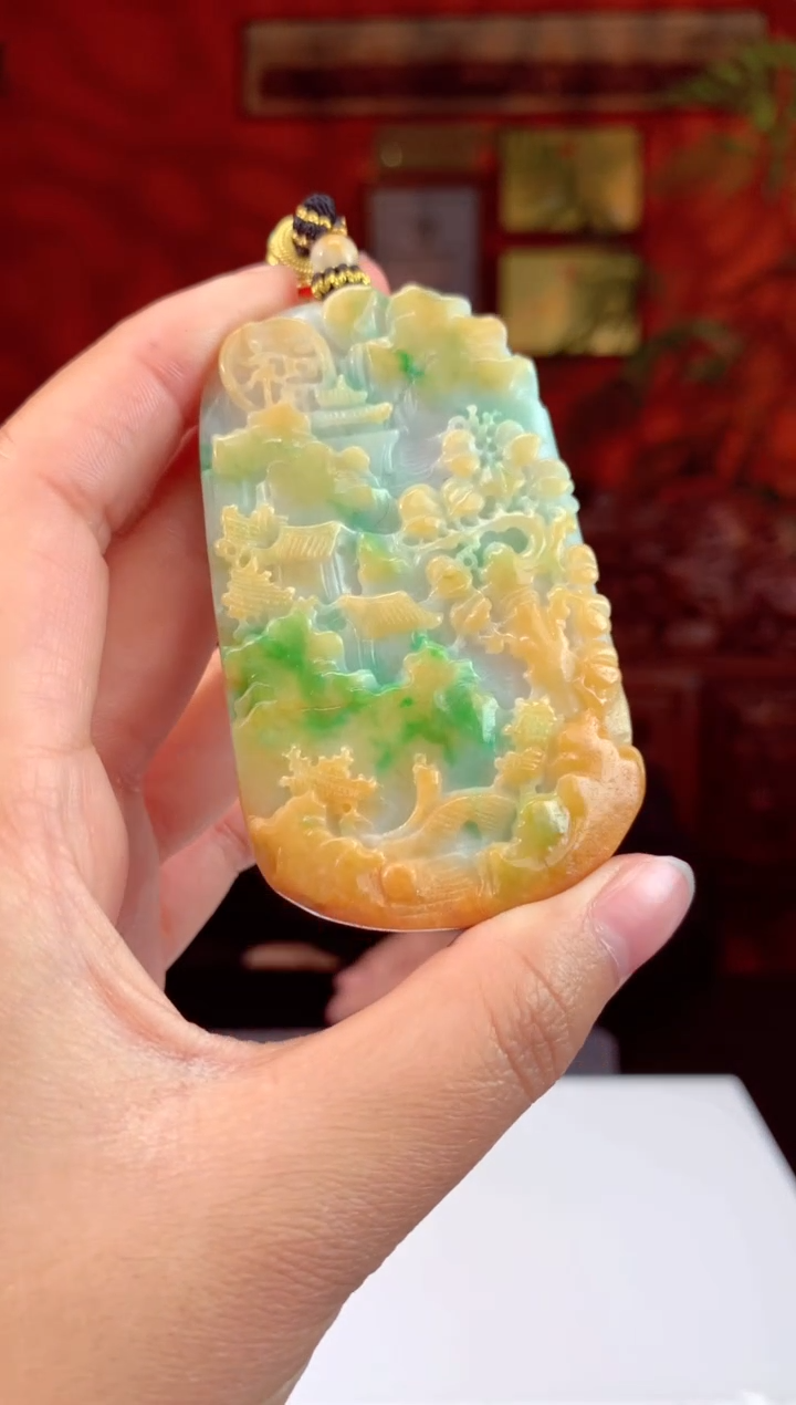 【闪购商品】定制翡翠未镶嵌天然A货翡翠（拍一发一）