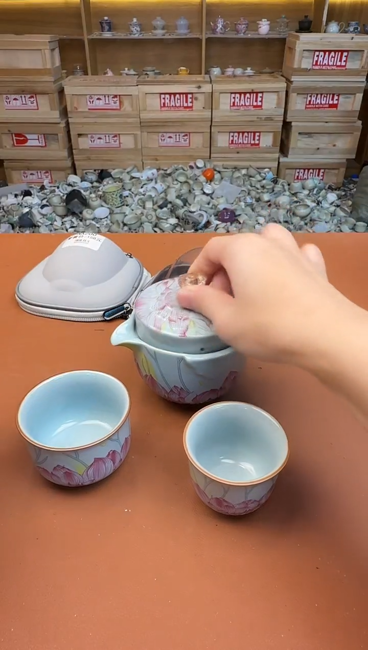 旅行有些茶具有瑕疵介意勿拍，库存清货都是孤品亏本卖