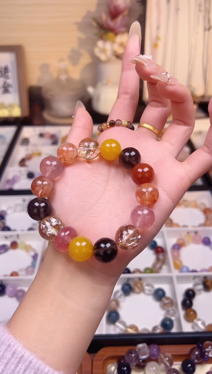 未镶嵌手串水晶1