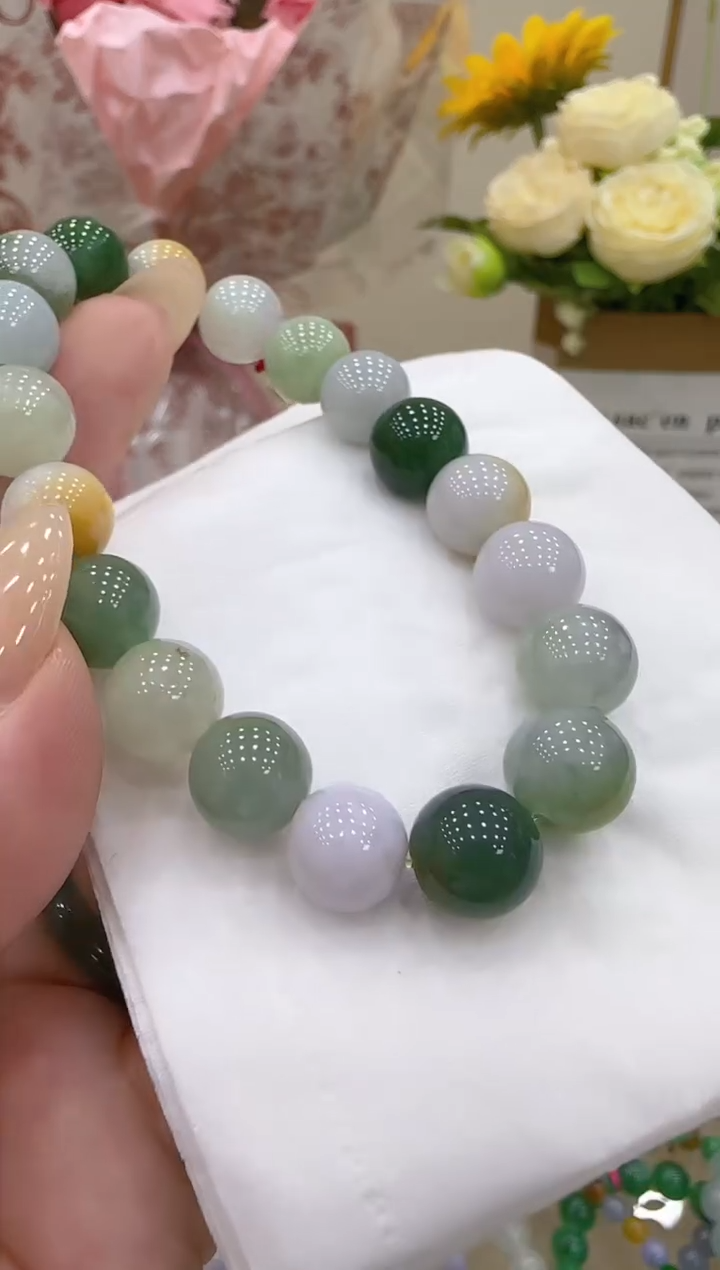 【闪购商品】翡翠手串未镶嵌团购多样性发一件