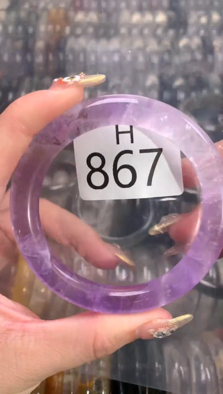 【闪购商品】水晶水晶手镯未镶嵌867-57