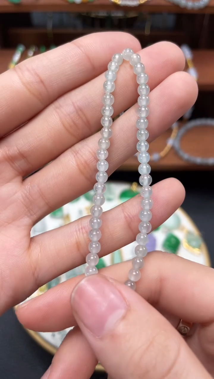 【闪购商品】翡翠套链未镶嵌一个   JK253