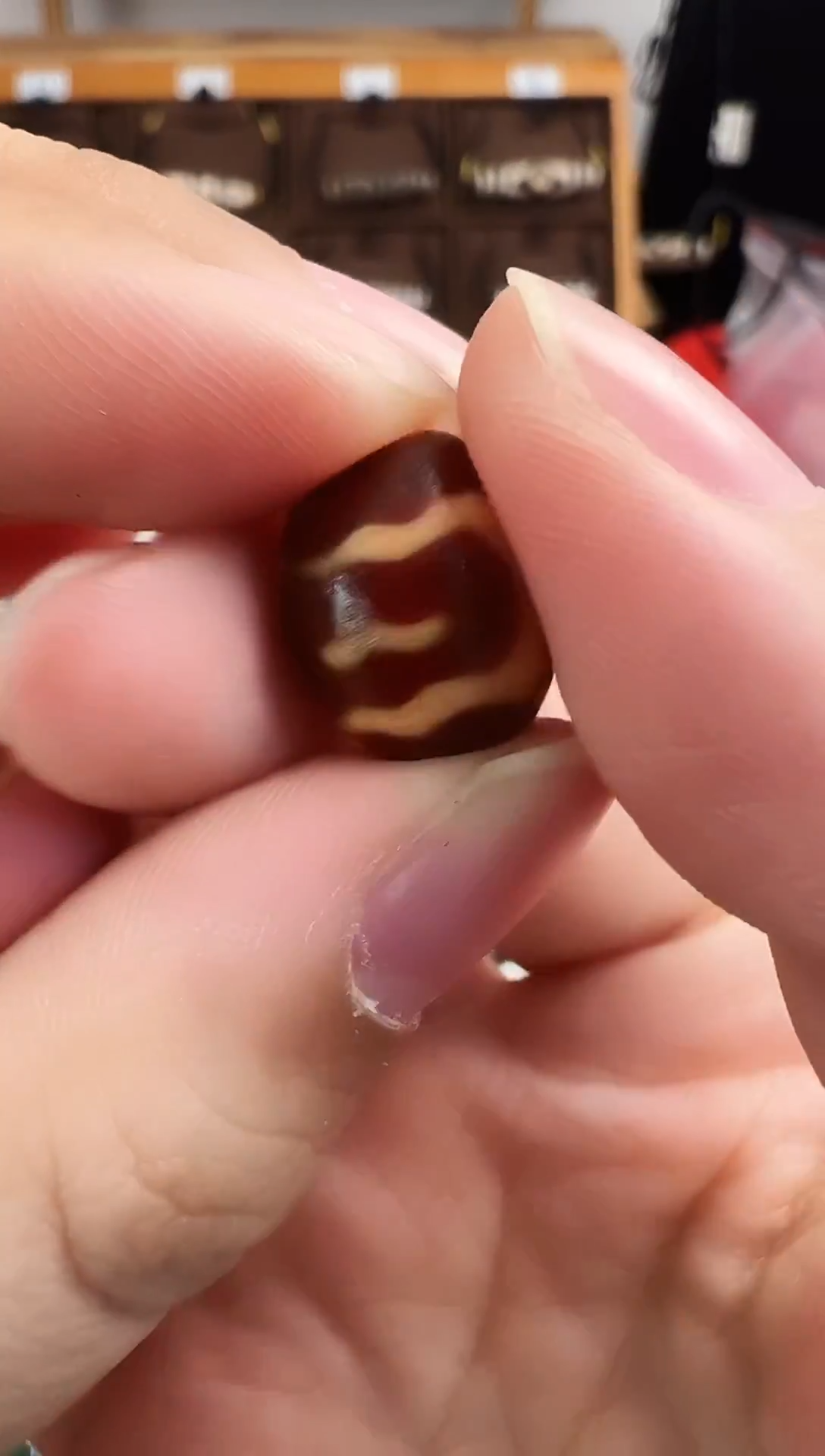 玛瑙/玉髓（覆膜）颈饰未镶嵌21.（微瑕随机发货）