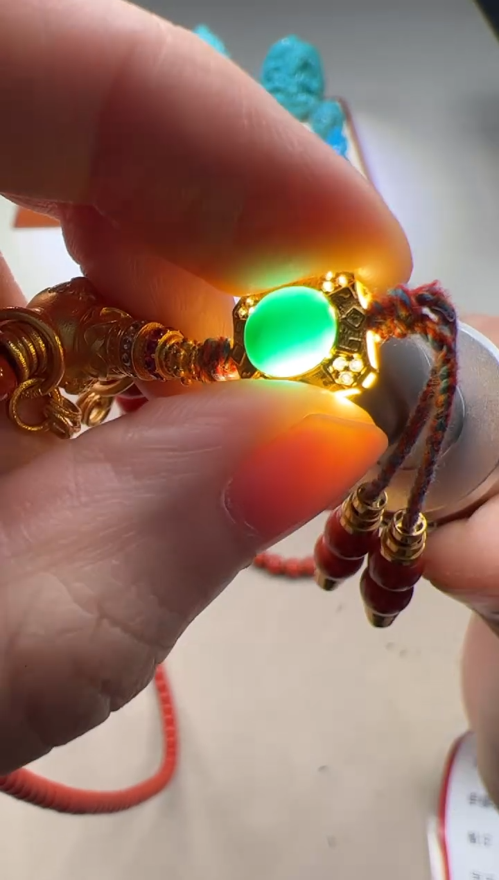 【闪购商品】南红玛瑙手串手串18K金镶嵌手串手串