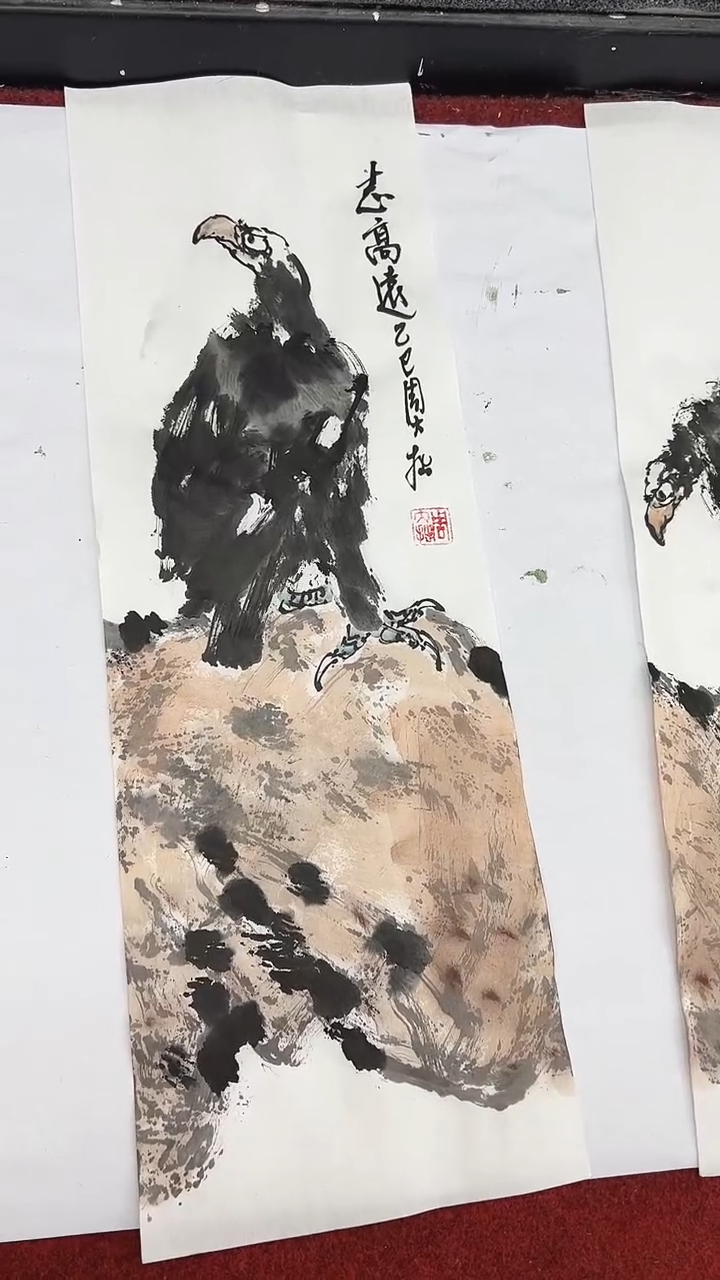 国画周大拙/国画/花鸟