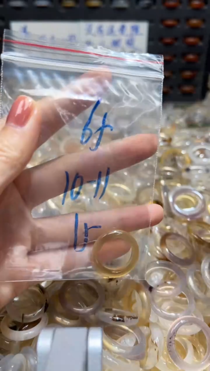 未镶嵌戒指玛瑙/玉髓65