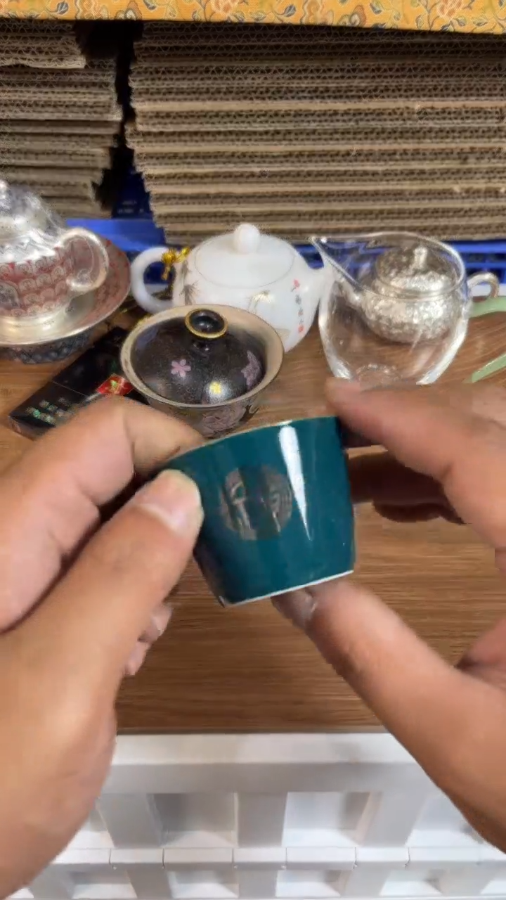 茶具新号开播第二天（无礼盒）