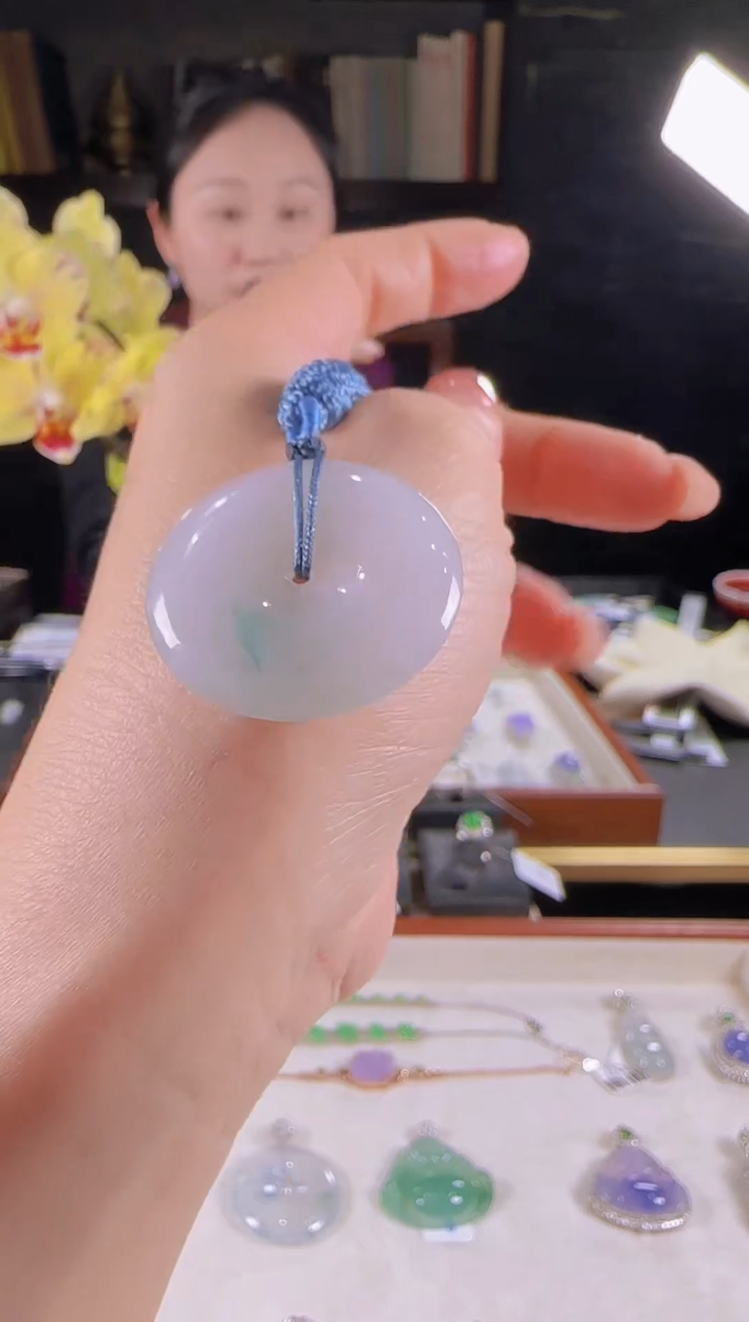 【闪购商品】翡翠吊坠(不含链)未镶嵌平安扣