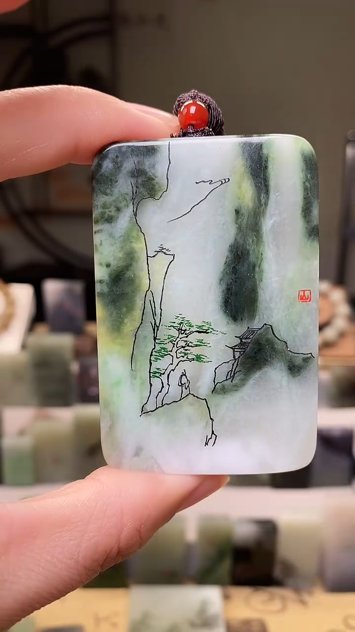 【闪购商品】独山玉颈饰未镶嵌43