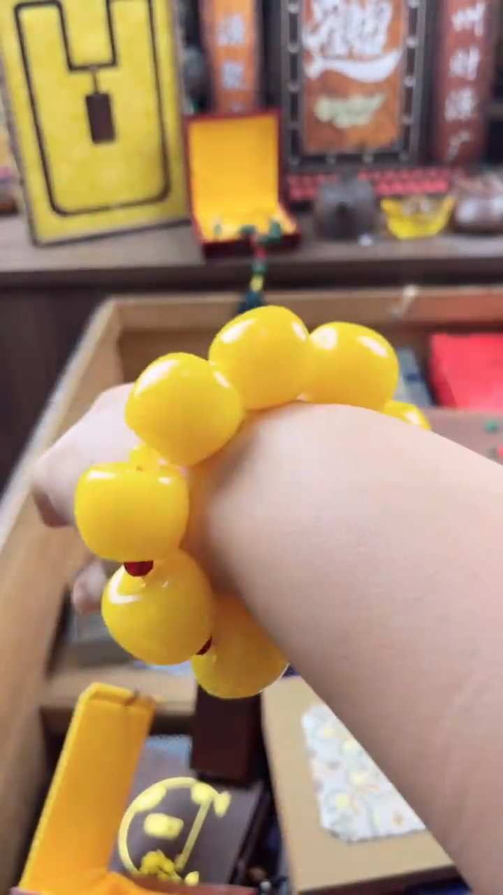 【闪购商品】蜜蜡裸石未镶嵌七月直播推荐精品